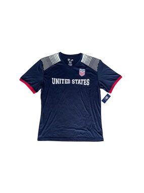 Icon Sports USMNT Adult Game Day Soccer Jersey_Size XL_Navy